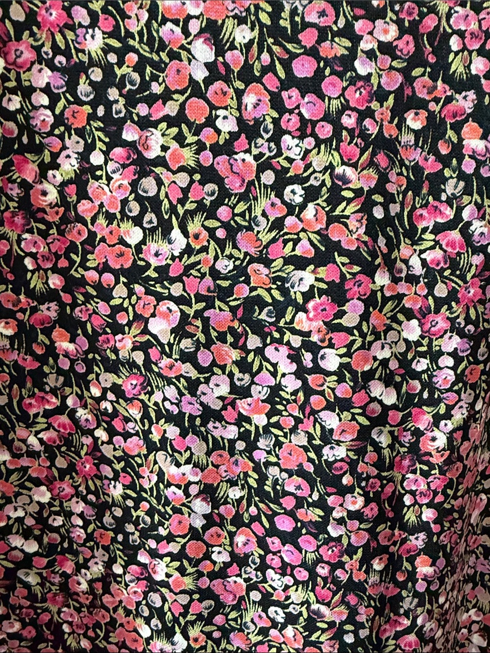 Y2K 2000s Rom com Sleeveless Pink Floral Midi Dress - Picture 6 of 6